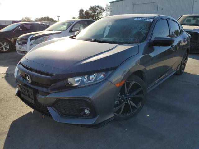 SHHFK7H43JU424763 - 2018 HONDA CIVIC SPOR 灰色 照片 2