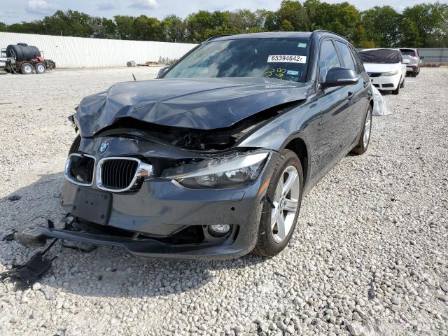 WBA3K5C50EK300268 - 2014 BMW 328 D XDRI GRAY photo 2