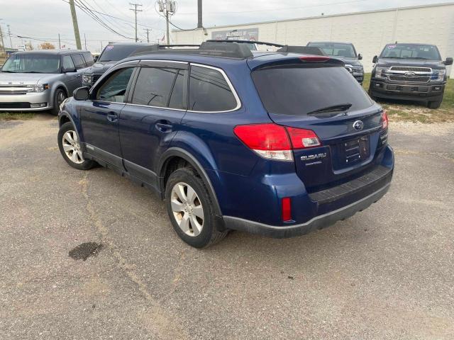 4S4BRDLC5B2330053 - 2011 SUBARU OUTBACK 3. BLUE photo 3