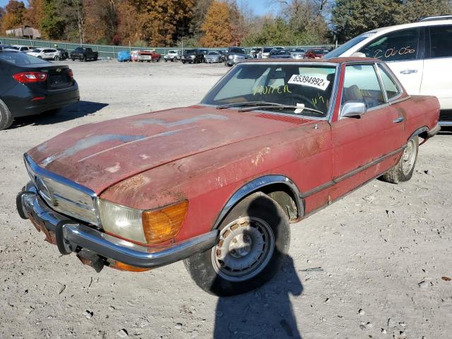 10704412005563 - 1972 MERCEDES-BENZ 350SL RED photo 2