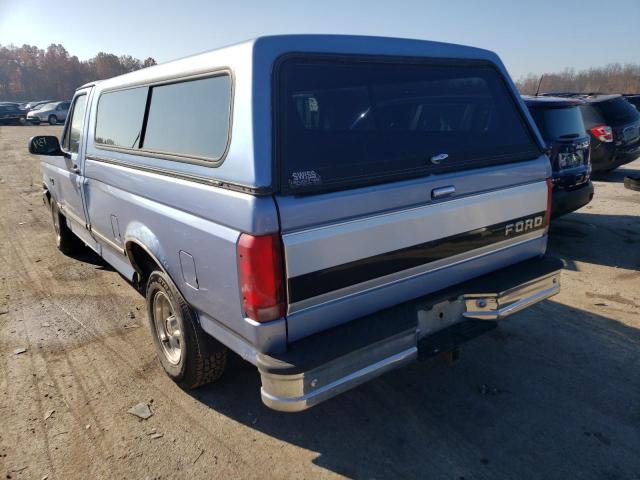 1FTEF15Y7TNA33254 - 1996 FORD F150 BLUE photo 3