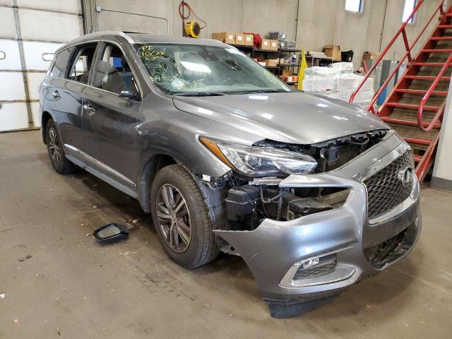 5N1DL0MN1KC504522 - 2019 INFINITI QX60 LUXE GRAY photo 1