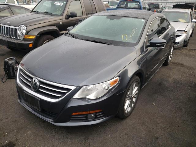 WVWHL7AN4AE514158 - 2010 VOLKSWAGEN CC LUXURY GRAY photo 2