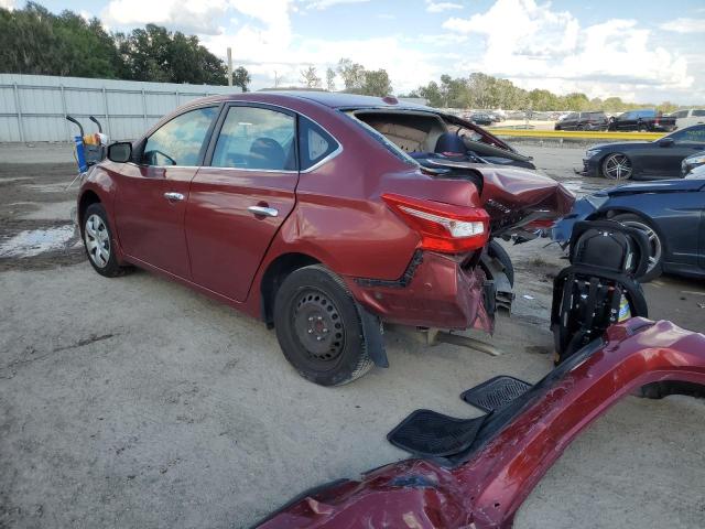 3N1AB7APXGY239206 - 2016 NISSAN SENTRA S RED photo 3