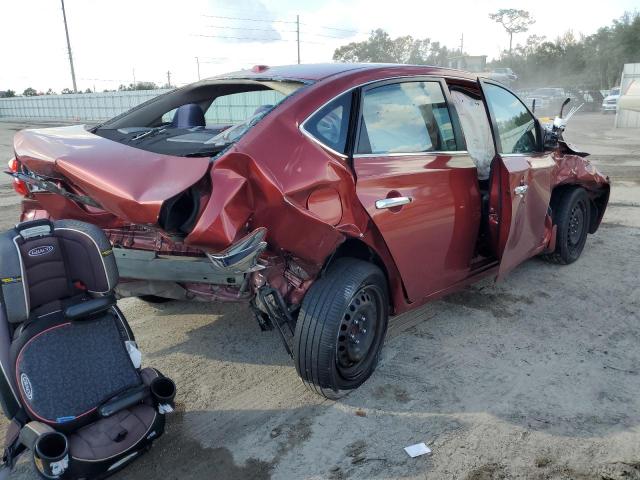 3N1AB7APXGY239206 - 2016 NISSAN SENTRA S RED photo 9