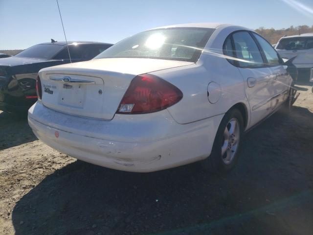 1FAFP55S71A215664 - 2001 FORD TAURUS SES WHITE photo 4