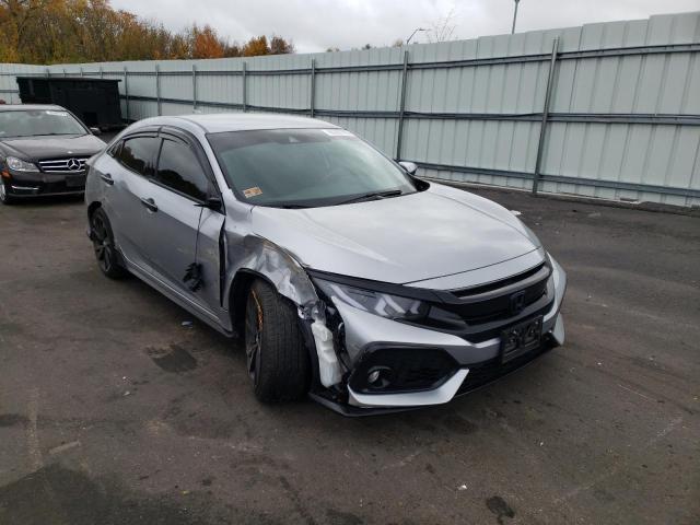 SHHFK7H41KU407901 - 2019 HONDA CIVIC SPOR SILVER photo 1