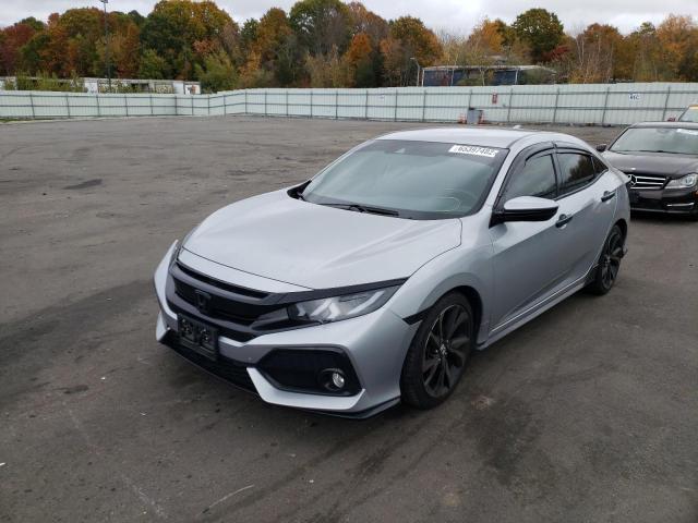 SHHFK7H41KU407901 - 2019 HONDA CIVIC SPOR SILVER photo 2