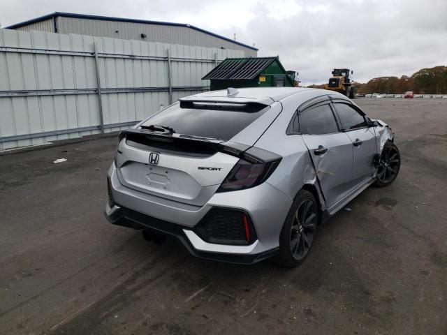 SHHFK7H41KU407901 - 2019 HONDA CIVIC SPOR SILVER photo 4