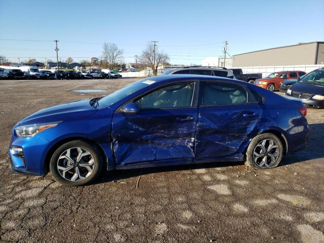 3KPF24AD6KE118237 - 2019 KIA FORTE FE BLUE photo 9