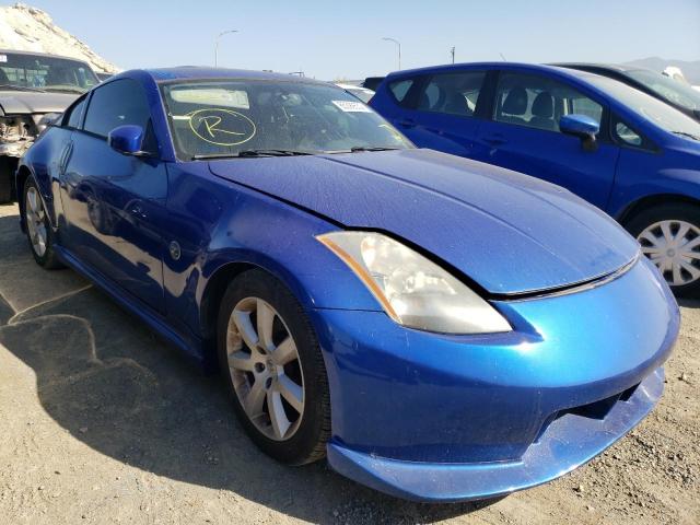 JN1AZ34E05M651844 - 2005 NISSAN 350Z COUPE BLUE photo 1