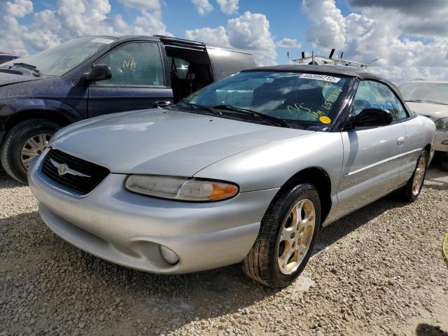 3C3EL55HXYT230463 - 2000 CHRYSLER SEBRING JX SILVER photo 2