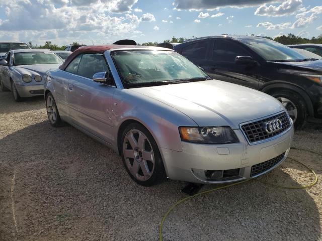 WUARL48H75K900053 - 2005 AUDI S4 QUATTRO SILVER photo 1