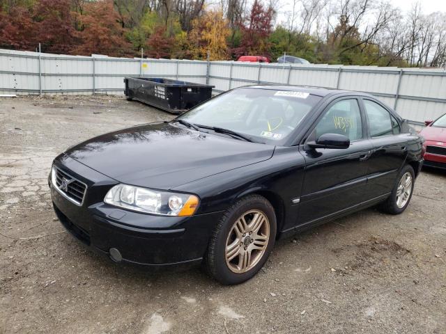 YV1RS592162508438 - 2006 VOLVO S60 2.5T BLACK photo 2