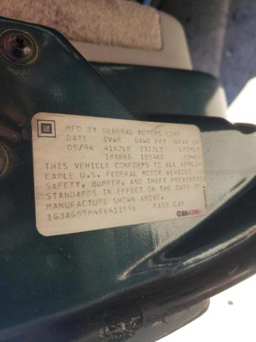 1G3AG55M4R6411596 - 1994 OLDSMOBILE CUTLASS CI ლურჯი ფოტო 10