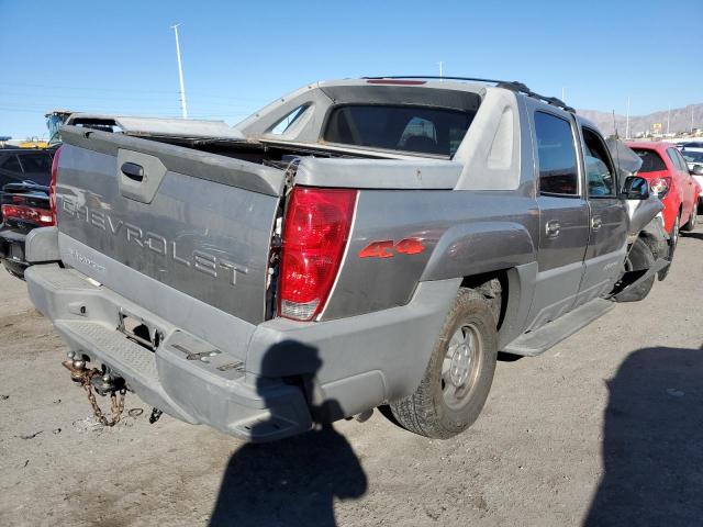 3GNEK13T92G126147 - 2002 CHEVROLET AVALANCHE SILVER photo 4