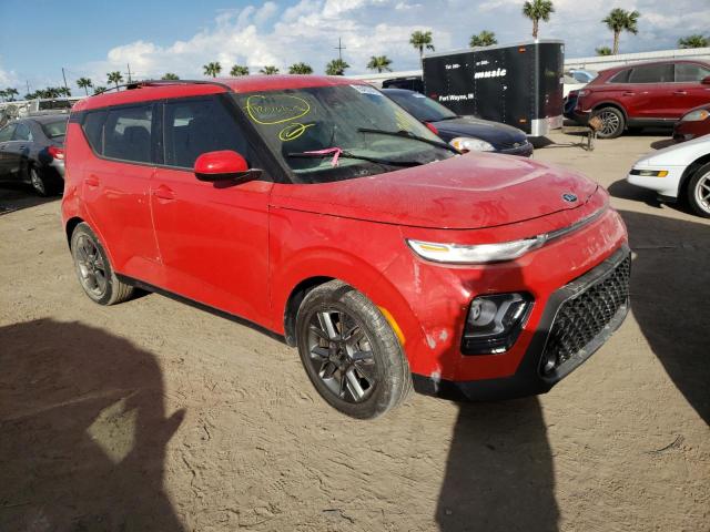 KNDJ33AUXL7701073 - 2020 KIA SOUL EX RED photo 1