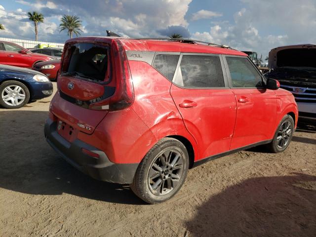 KNDJ33AUXL7701073 - 2020 KIA SOUL EX RED photo 4