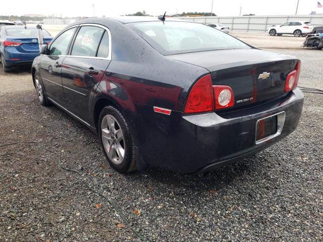 1G1ZC5EB0A4154832 - 2010 CHEVROLET MALIBU 1LT 黑色 照片 3