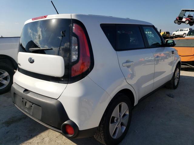 KNDJN2A25E7085448 - 2014 KIA SOUL WHITE photo 4