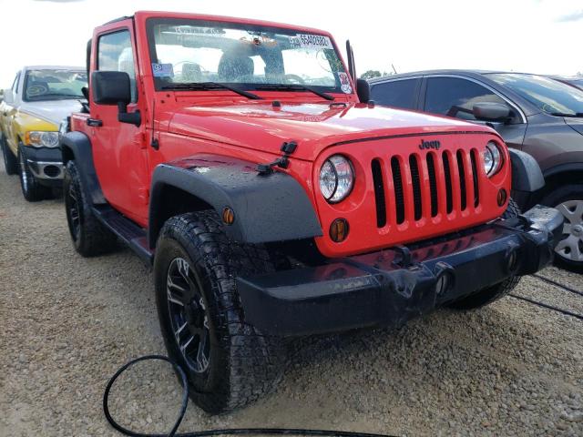 1C4AJWAG2DL607702 - 2013 JEEP WRANGLER S RED photo 1