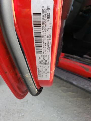 1C4AJWAG2DL607702 - 2013 JEEP WRANGLER S RED photo 10