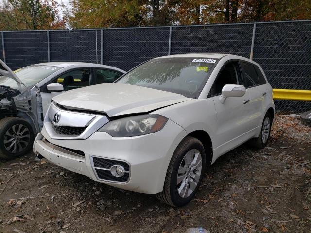 5J8TB2H28BA002053 - 2011 ACURA RDX WHITE photo 2