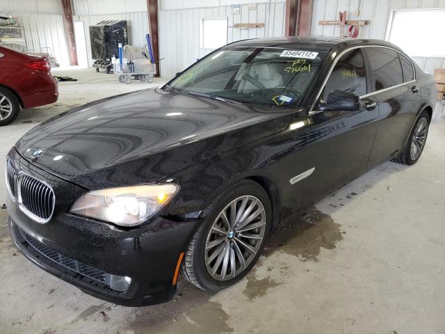 WBAKB4C56CC576001 - 2012 BMW 740 LI BLACK photo 2