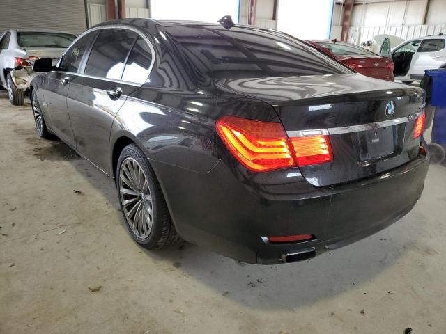 WBAKB4C56CC576001 - 2012 BMW 740 LI BLACK photo 3