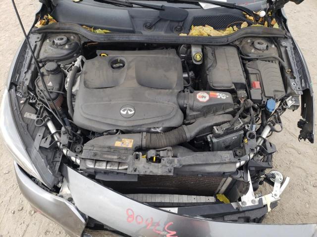 SJKCH5CP2HA038182 - 2017 INFINITI QX30 BASE GRAY photo 7