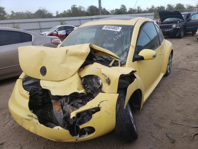 3VWRW31C09M505821 - 2009 VOLKSWAGEN NEW BEETLE 黄色 照片 2