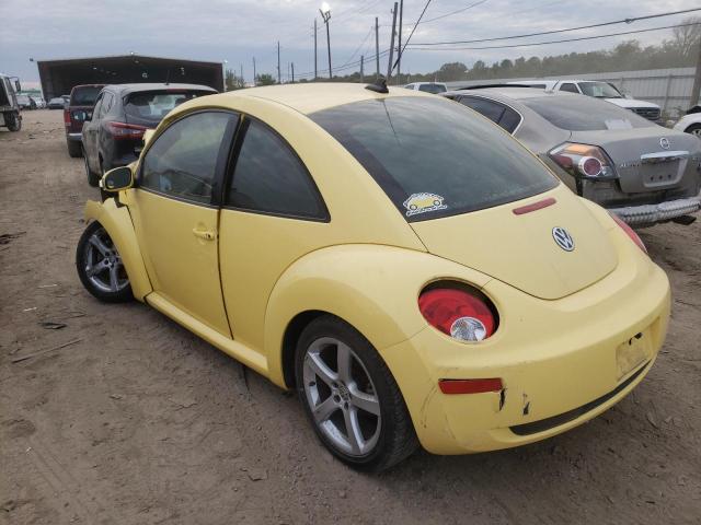 3VWRW31C09M505821 - 2009 VOLKSWAGEN NEW BEETLE 黄色 照片 3