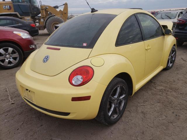 3VWRW31C09M505821 - 2009 VOLKSWAGEN NEW BEETLE 黄色 照片 4