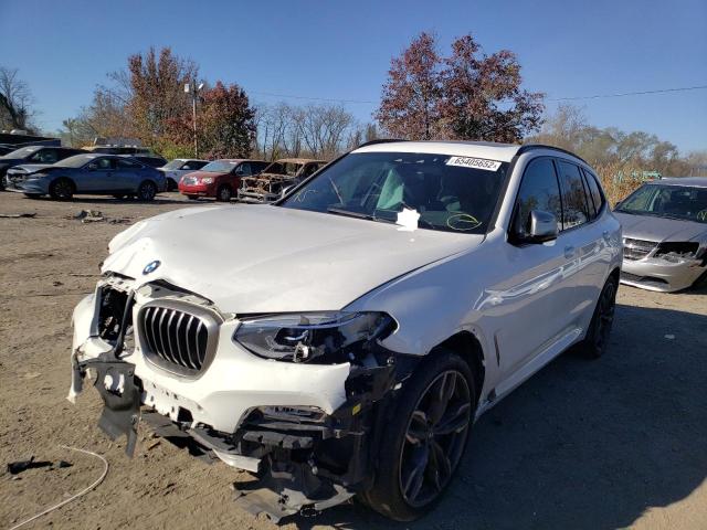 5UXTS3C55J0Y94819 - 2018 BMW X3 XDRIVEM WHITE photo 2