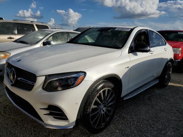 WDC0J6EB9KF492953 - 2019 MERCEDES-BENZ GLC COUPE WHITE photo 2