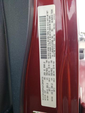 1J8GA59167L227909 - 2007 JEEP WRANGLER S ბურგუნდია ფოტო 10