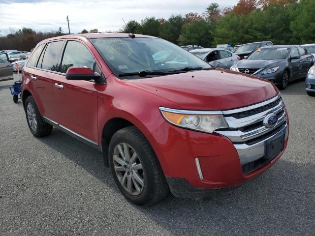 2FMDK4JC6BBA95091 - 2011 FORD EDGE RED photo 1