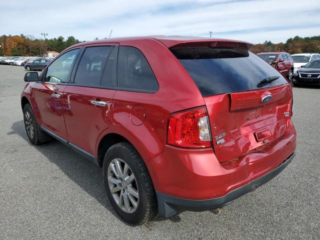 2FMDK4JC6BBA95091 - 2011 FORD EDGE RED photo 3