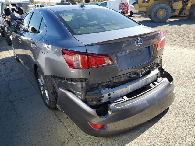 JTHBF5C20C5176358 - 2012 LEXUS IS 250 GRAY photo 3