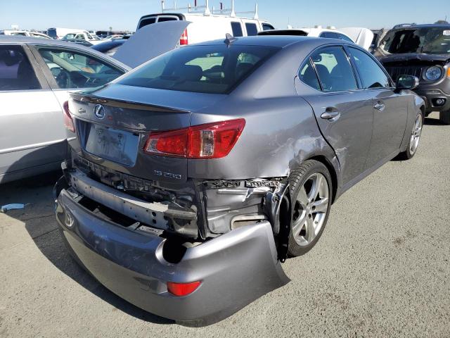 JTHBF5C20C5176358 - 2012 LEXUS IS 250 GRAY photo 4