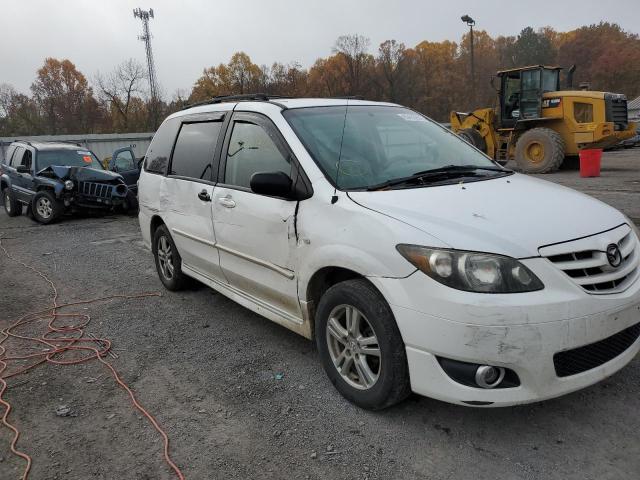 JM3LW28A760564717 - 2006 MAZDA MPV WAGON WHITE photo 9