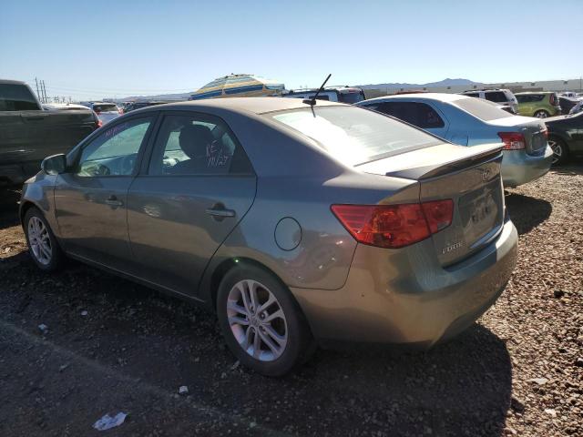 KNAFU4A27C5489457 - 2012 KIA FORTE EX GRAY photo 3