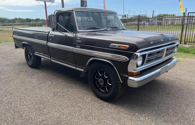 F25HKP05936 - 1972 FORD F250 4X2 BROWN photo 1