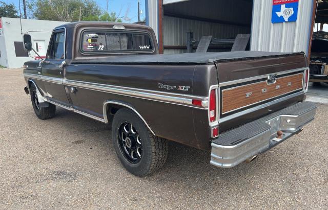 F25HKP05936 - 1972 FORD F250 4X2 BROWN photo 3