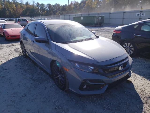 SHHFK7H44MU425814 - 2021 HONDA CIVIC SPOR GRAY photo 1