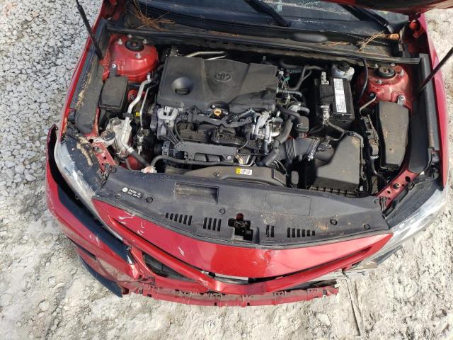 4T1B61HKXKU269066 - 2019 TOYOTA CAMRY XSE RED photo 11