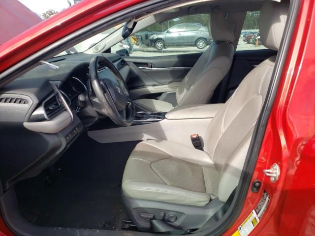 4T1B61HKXKU269066 - 2019 TOYOTA CAMRY XSE RED photo 7