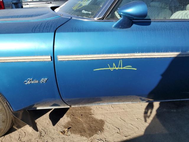 3N67K5X129855 - 1975 OLDSMOBILE DELTA 88 R BLUE photo 9