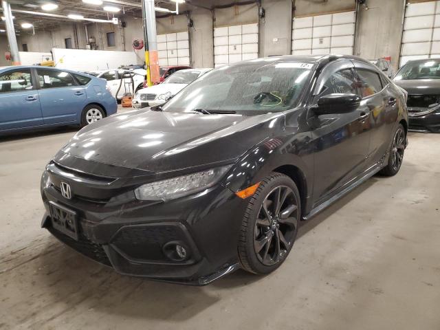 SHHFK7H90HU221349 - 2017 HONDA CIVIC SPOR 黑色 照片 2