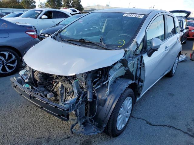 3N1CE2CP4FL425769 - 2015 NISSAN VERSA NOTE SILVER photo 2